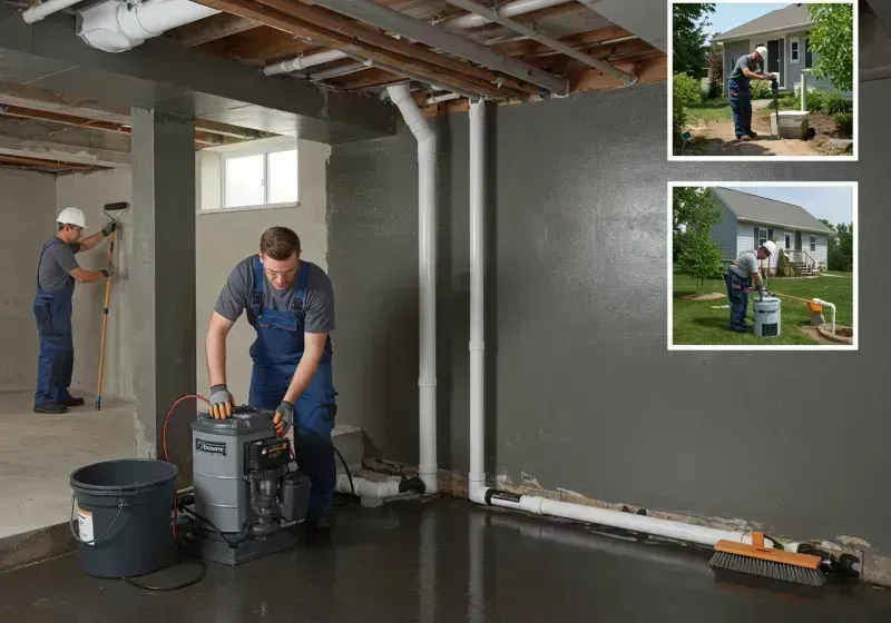 Basement Waterproofing and Flood Prevention process in Wabash County, IN